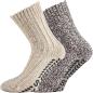 Preview: 2 Paar TippTexx 24 superwarme ABS Norwegersocken Stopper-Socken